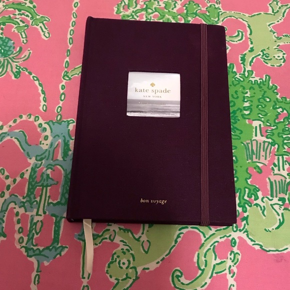 Kate Spade Purple Travel Journal Bon Voyage - Picture 1 of 7